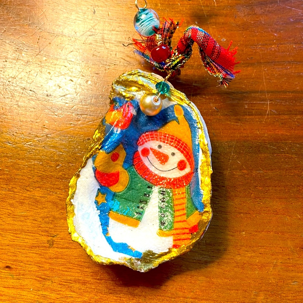 Handmade oystershell